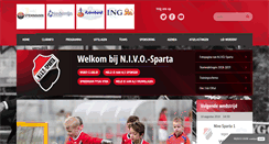 Desktop Screenshot of nivo-sparta.nl